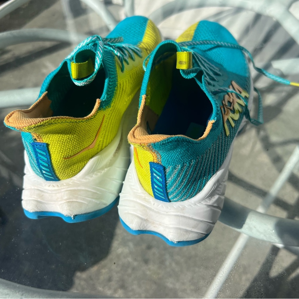 Hoka Women’s Carbon x  Shoes - Magenta and Teal - Two pairs - Picture 12 of 15